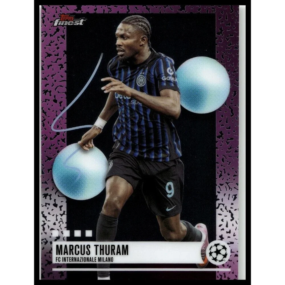 2025-26 Finest UEFA Marcus Thuram #239 Inter Milan Uncommon